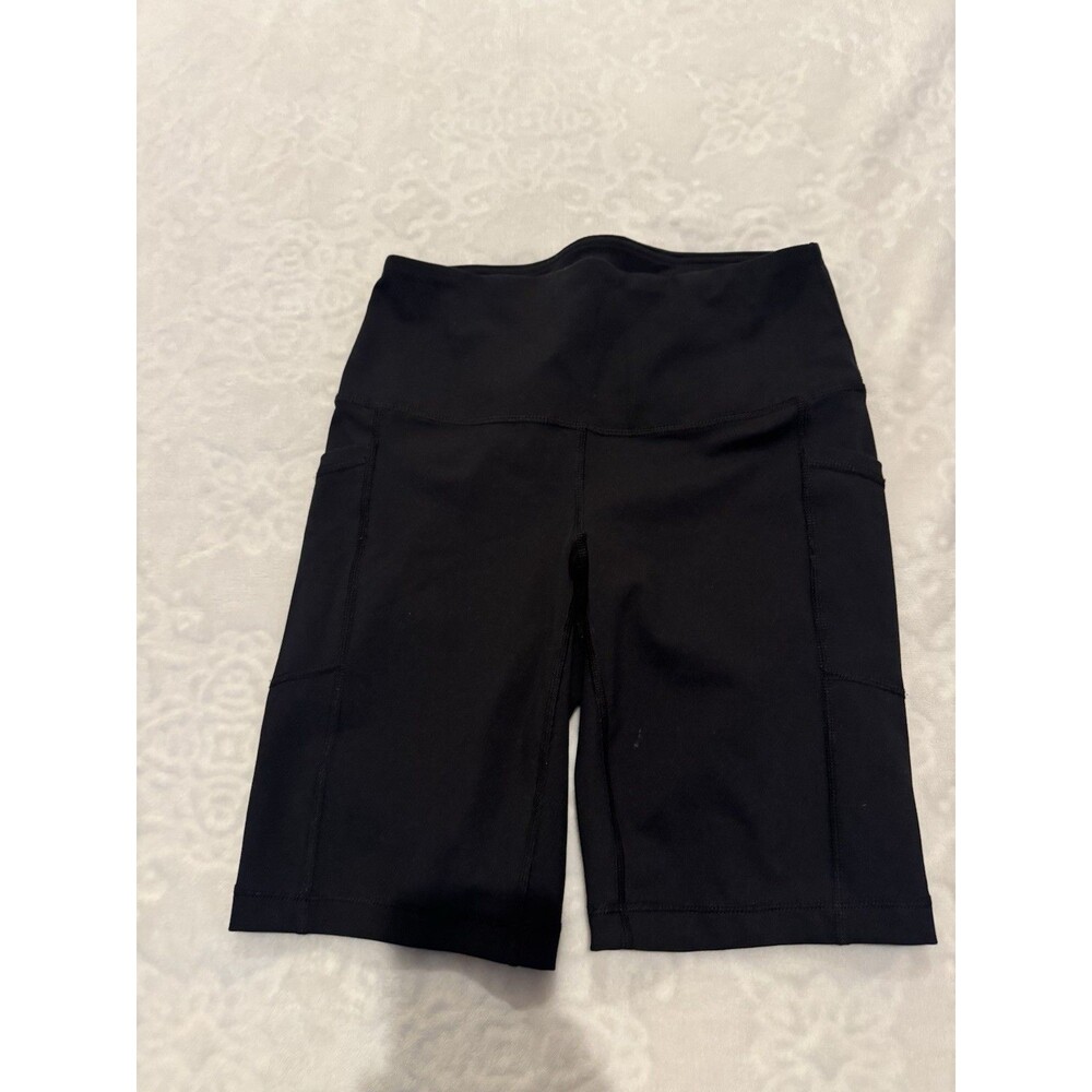 Yogalicious Lux Women's High Waisted Bike Shorts Blue Size S - Picture 3 of 9